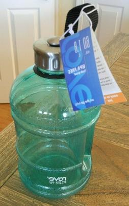 Rove BPA-Free 60 Oz/1.8L Aqua Blue Easy to Carry Jug Water B