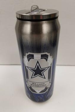 Dallas Cowboys stainless steel Thermo can